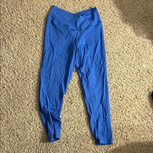 Aerie offline crossover leggings blue